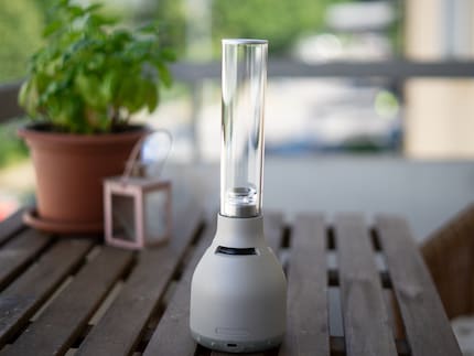 Der Hochtöner des LSPX-S3 sitzt im Glaskolben.
