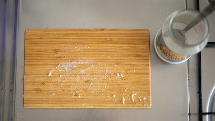 Baking soda will neutralise any smells on your board.