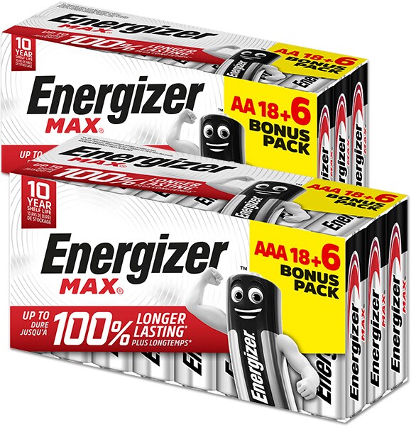 Energizer Max Alkaline Bundle (48 Stk. AA AAA) kaufen