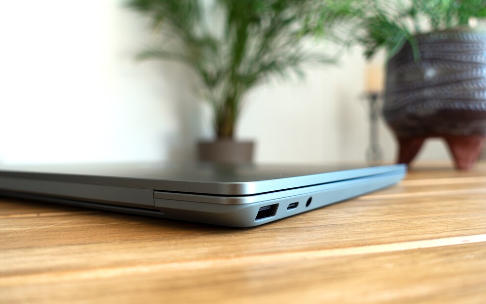 USB A, USB C et prise casque.