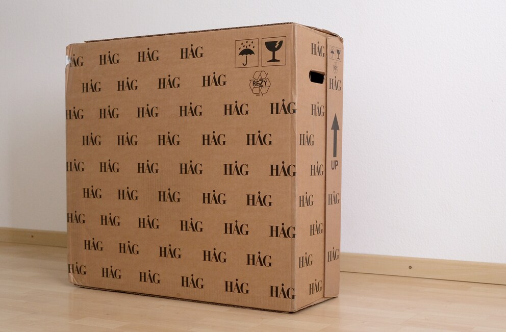 Das konfigurierte Ergebnis kommt kompakt verpackt an.