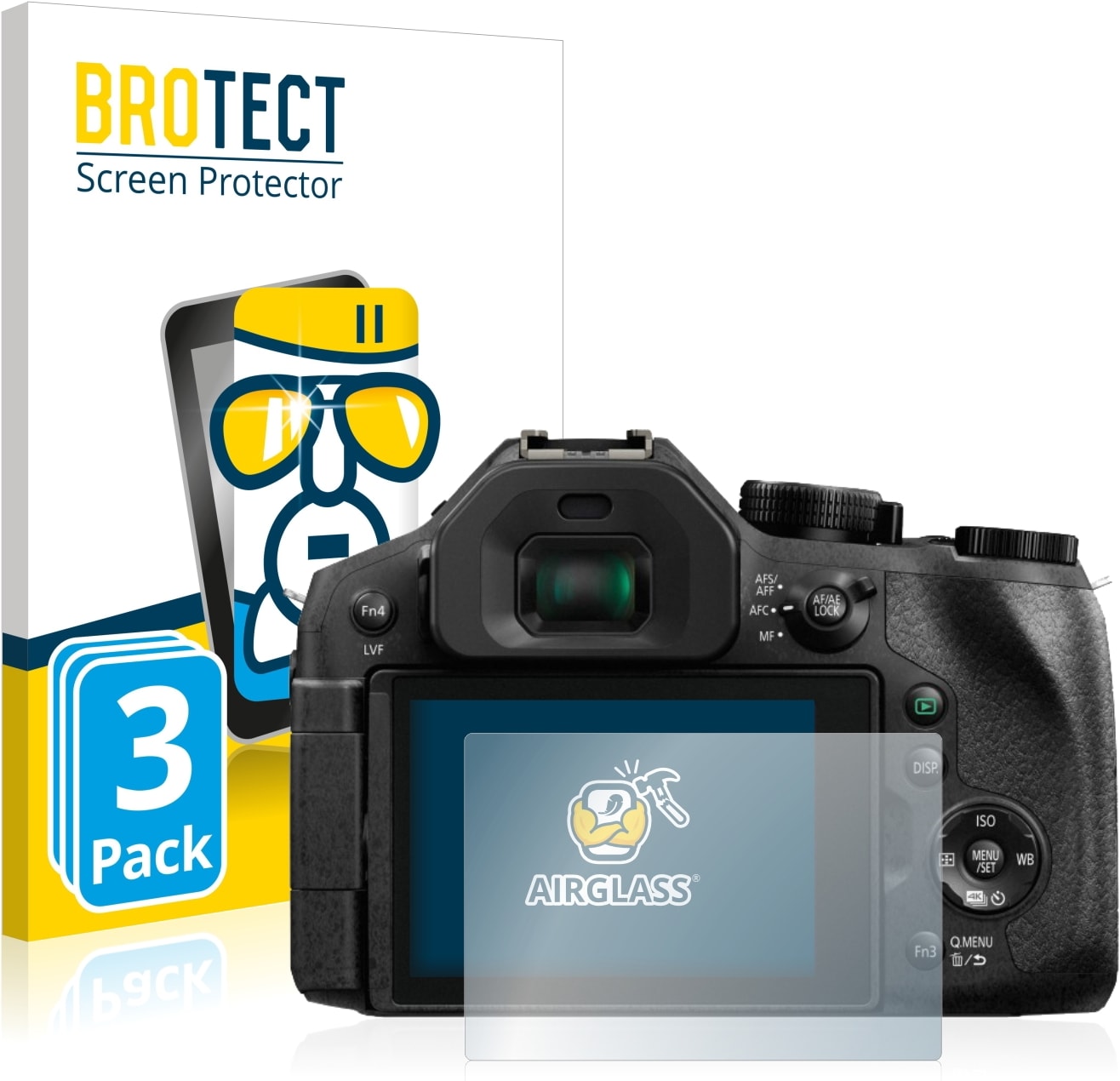 BROTECT AirGlass Panzerglasfolie (Displayschutz Lumix DMC-FZ300) Galaxus