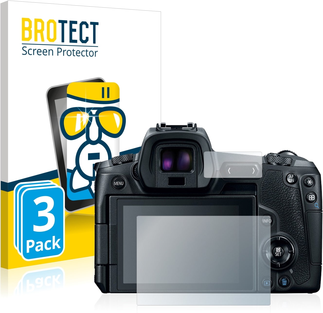 BROTECT AirGlass Panzerglasfolie (Displayschutz EOS R) Galaxus