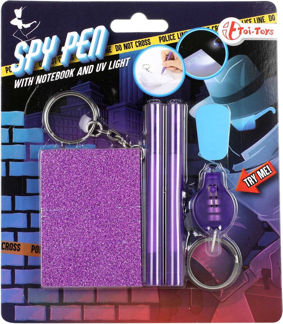 Toi-Toys Notizbuch mit UV-Lampe und Geheimschreibstift Galaxus