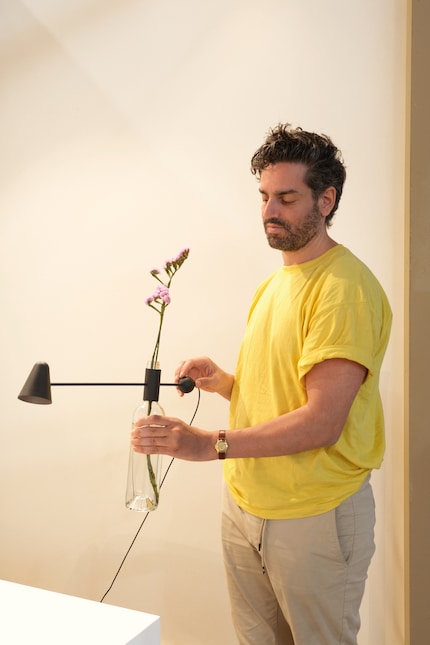 Ist die Flasche ausgetrunken, wird sie zur Vase.