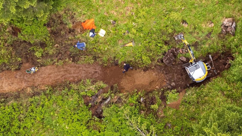 Après six ans de planification, les pelleteuses sont arrivées sur le terrain au printemps 2022.