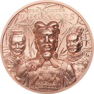CIT Coin Invest Copper Terracotta Warriors 50 g - 2021 (999.90, 2021)
