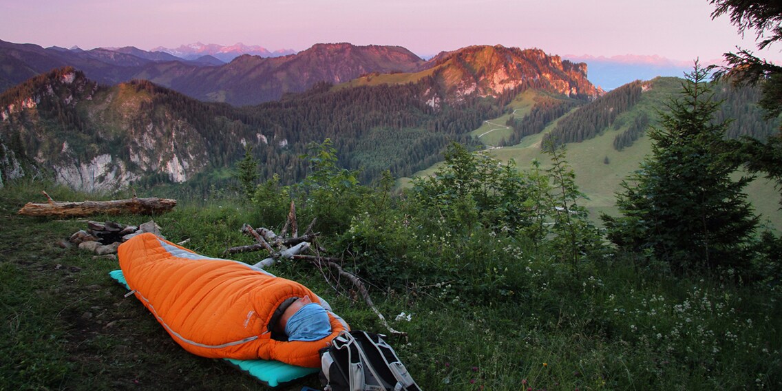 5 Tipps für ein entspanntes Biwak in den Bergen