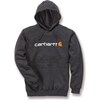 Carhartt Signature Logo Hooded Sweatshirt (L)