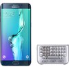 Samsung Galaxy S6 Edge+ inklusive Keyboard Cover Silber