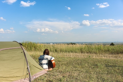 A quiet afternoon by myself on the hills above Vienna.