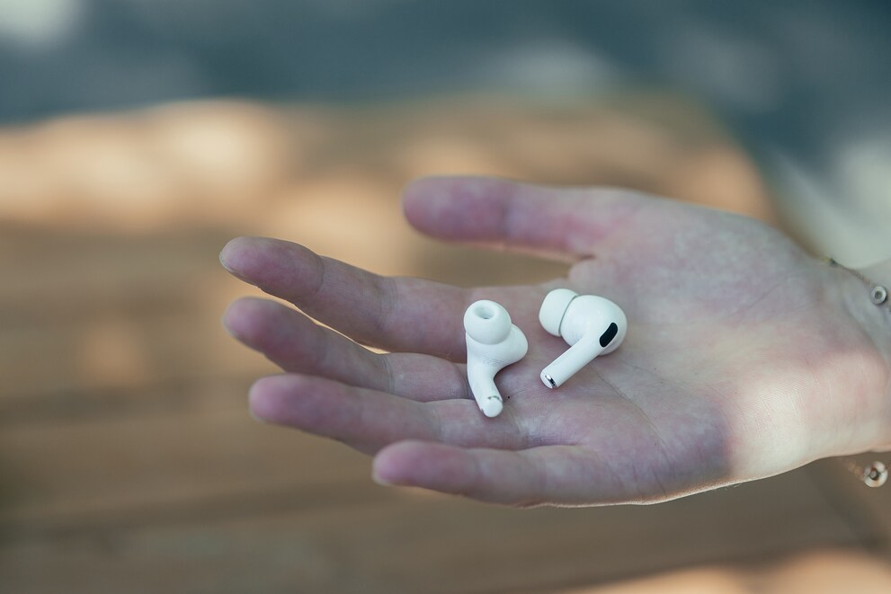 Voici les AirPods Pro de deuxième génération.