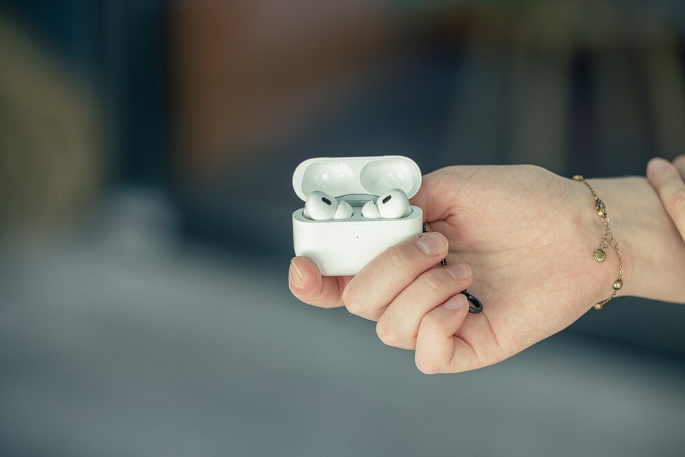Dans l'étui, les AirPods peuvent être rechargés cinq fois.
