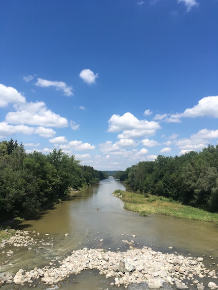 The river Iller.