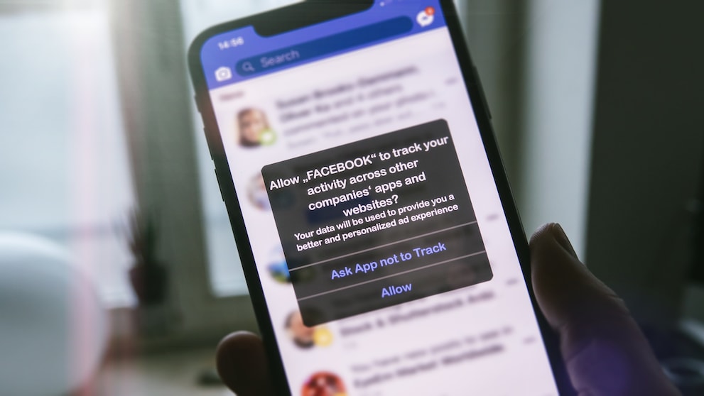 Oltre l'80% degli utenti non vuole essere tracciato e rifiuta il tracciamento nell'app iOS di Facebook.