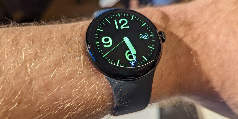 Eines der zahlreichen Watch Faces.