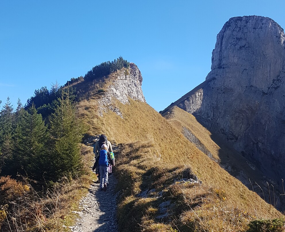 Der Umweg über den Grat hat sich definitiv gelohnt.