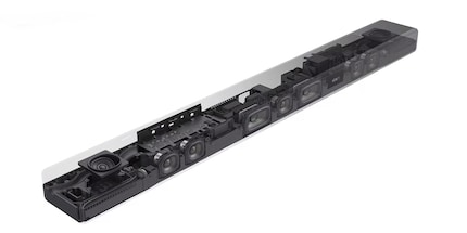 Sony ha installato nella soundbar HT-A7000 un totale di undici speaker