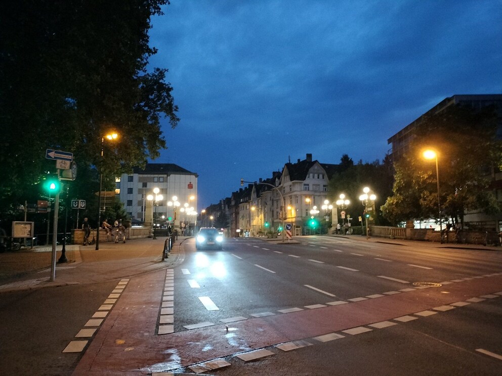 Hauptkamera ohne Nachtmodus