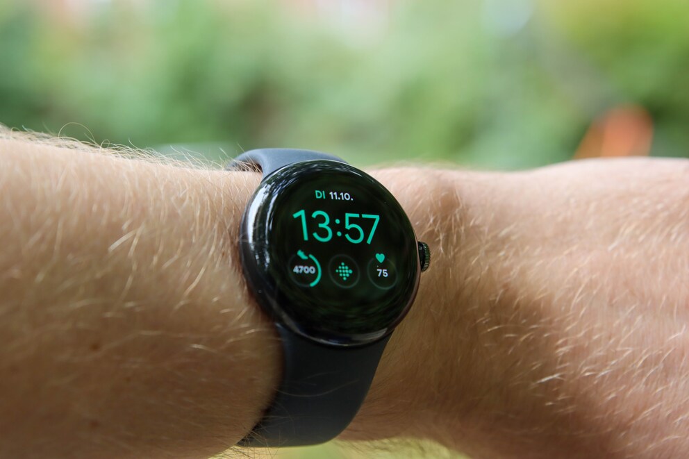 Un des nombreux cadrans de la Pixel Watch.