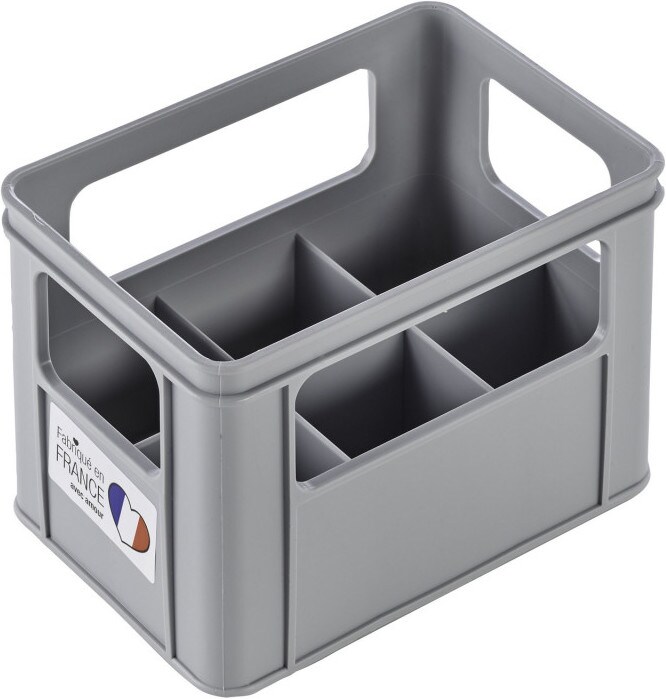 Thermobaby Etui für 6 Standardflaschen grau Charme Galaxus