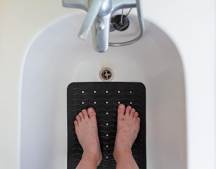 No more shower slips for me thanks to the Playa shower mat from Ridder.