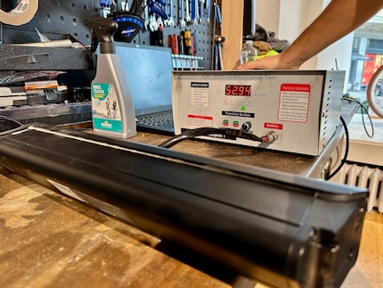 Le test de la batterie permet de trouver des cellules défectueuses. Dans mon cas, tout va bien.
