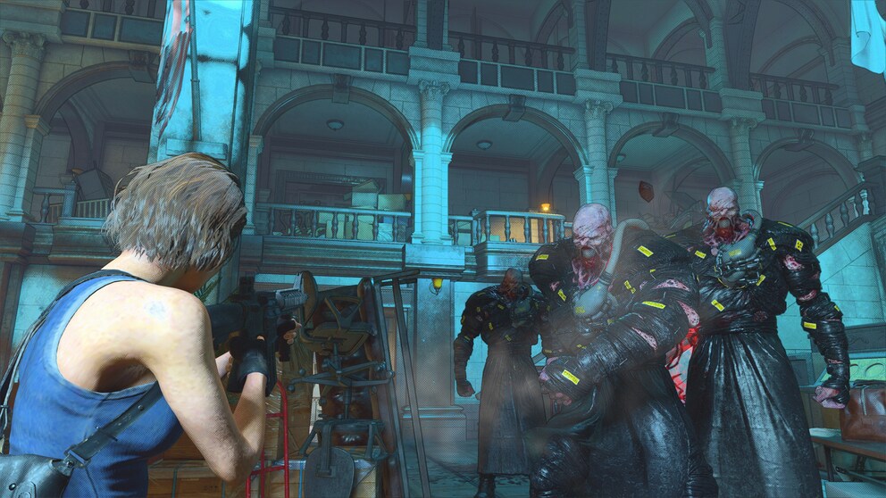 Débrancher le cerveau et tirer sur les têtes ; voilà à quoi se résume « Resident Evil : Re:Verse ».