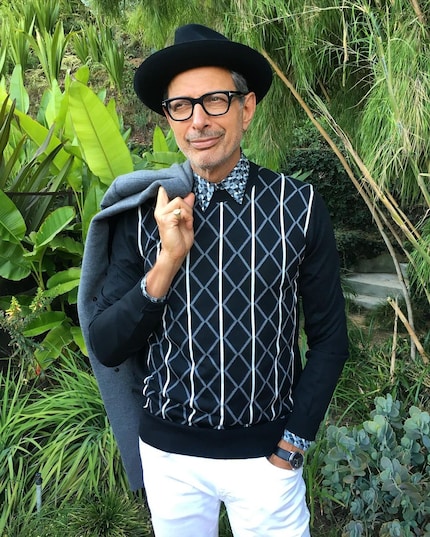 Encore Goldblum, parce que c’est une icône de style et qu’il peut tout porter.
