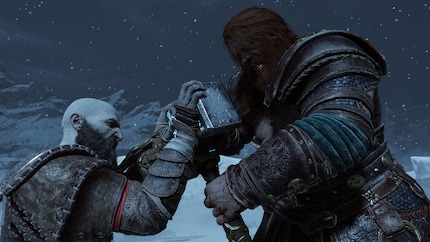 Lors des combats contre les boss, comme ici contre Thor, je dois jouer avec un peu plus de concentration. Mais le jeu reste toujours équitable.
