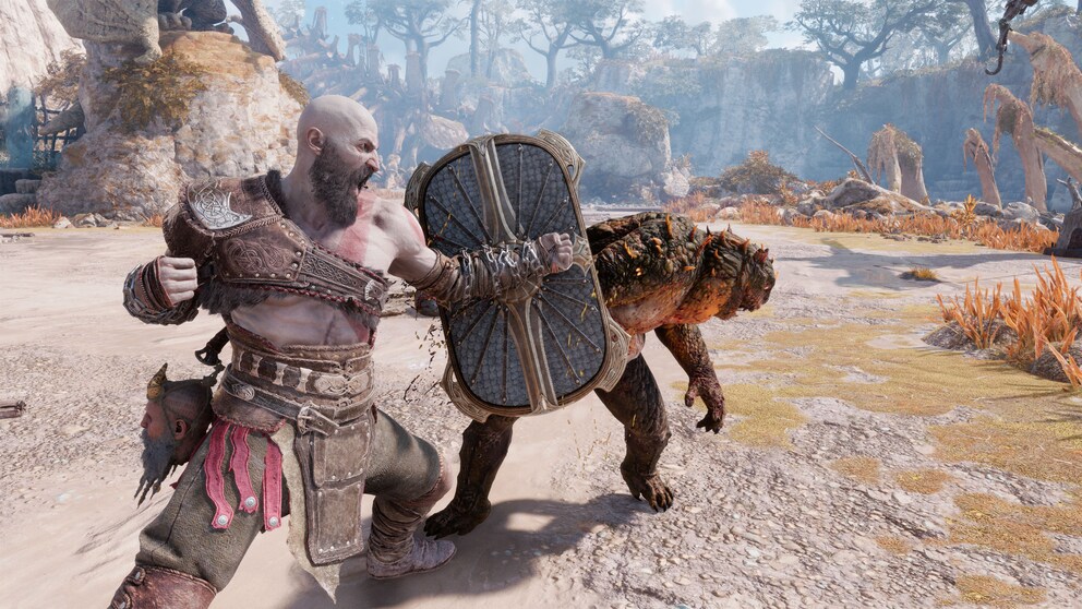 La selezione di armi e abilità di Kratos è aumentata ancora una volta in modo significativo.