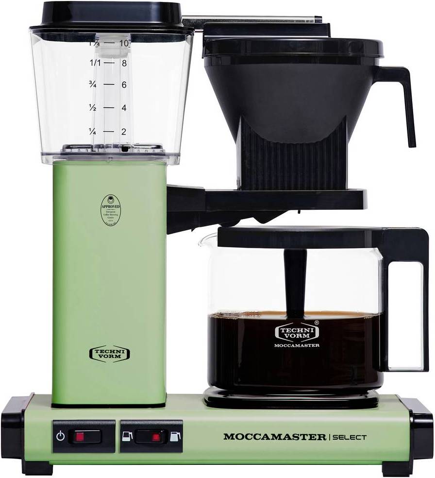 Moccamaster Filterkaffeemaschine KBG Select pastel green Galaxus