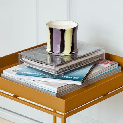 More than just hot air: How a «Stripe» candle can become an espresso cup.