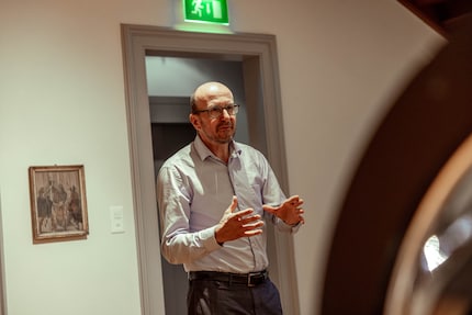 Le directeur du musée, Daniel Kaysel : «Lorsque les enfants visitent le musée, ils doivent avoir une idée de l'histoire grâce aux jouets.»