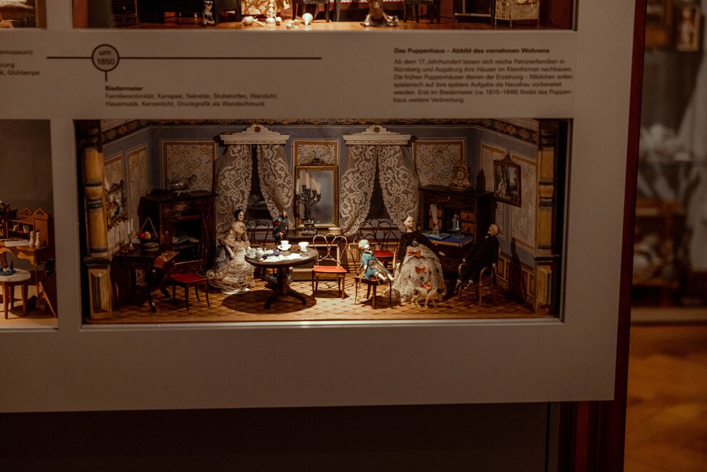 A dolls’ house from the distant past.