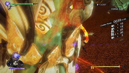 Où est Bayonetta ? Les ennemis géants cachent trop souvent mon personnage.