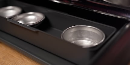 I quattro inserti in dotazione possono essere facilmente riposti.