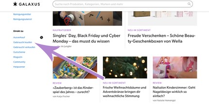On the homepage, scroll down a bit – that’s where, in the left menu bar, you’ll find my top secret favourite category.