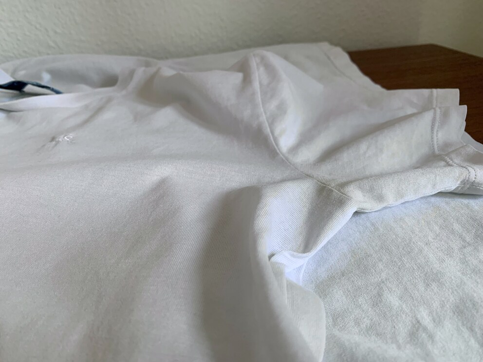 Nach dem Gallseife-Treatment sehe ich eine leichte Verbesserung.