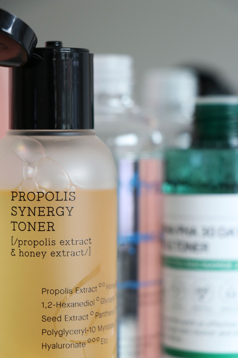 The Cosrx Propolis Synergy Toner was created in collaboration with Korean Youtuber «Sydney To You».