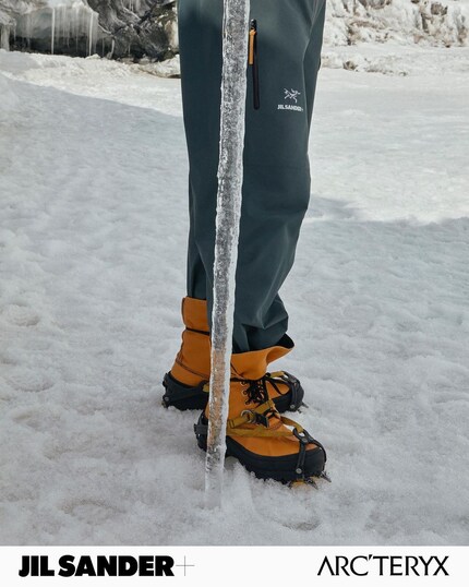 Safe durch den Schnee mit Jil Sander und Arc'teryx.