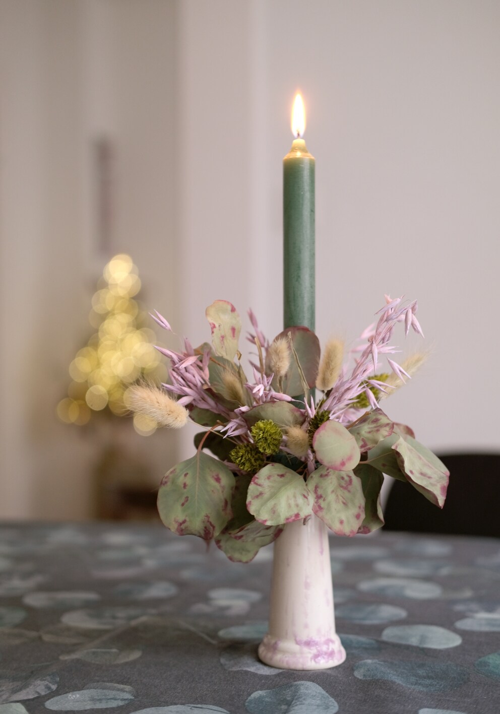 Dried flowers stay in shape longer.