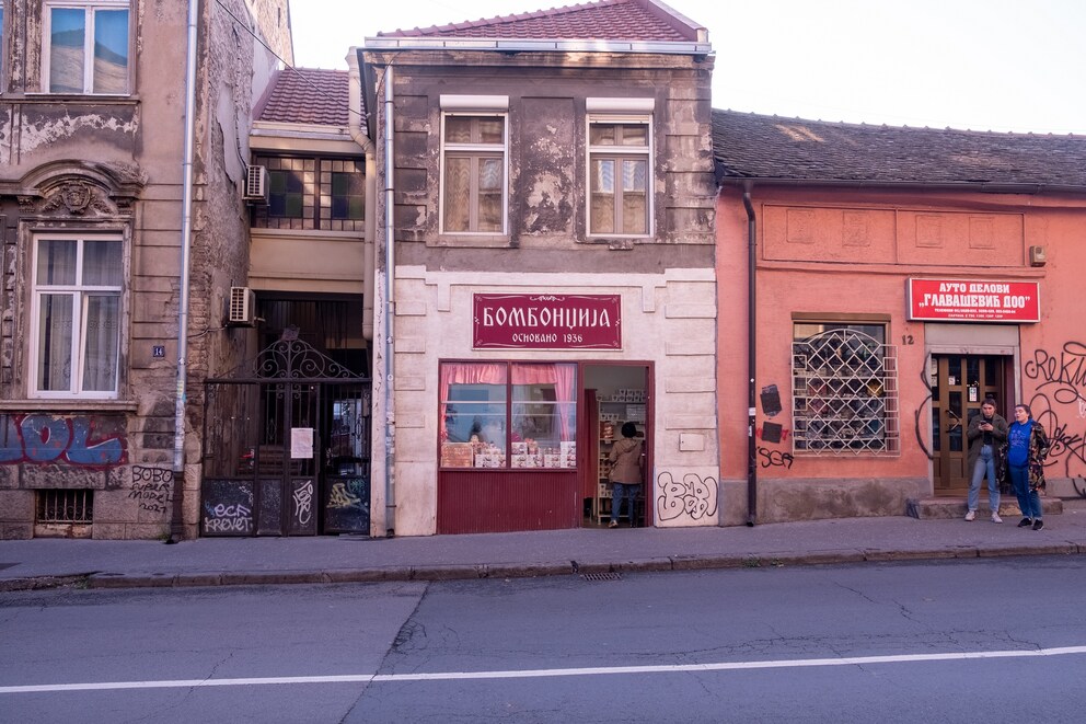 Seit 1962 ist «Bombondžija» an der Gavrila-Principa-Strasse 14.