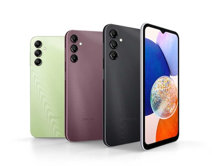 You can only get the Samsung Galaxy A14 from us in three of four colours.