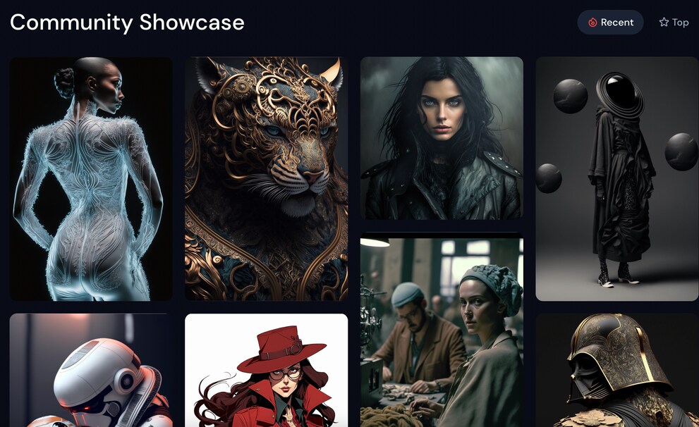 There are plenty of AI artworks worth seeing on the Midjourney platform.