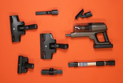 The Electrolux Ultimate 800’s accessories.