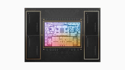Représentation schématique de l'Apple M2 Pro.