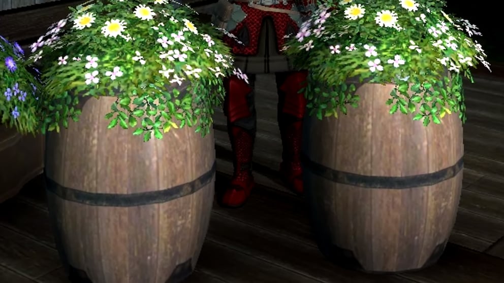 Des vases à fleurs étaient programmés avec jusqu’à 1000 polygones et 150 lignes de code Shader. Ainsi, ils nécessitaient autant de ressources que des personnages entiers.
