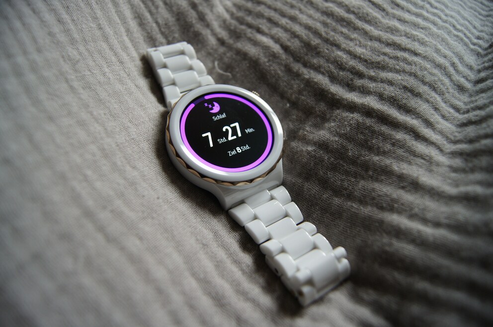 Pas besoin d’appuyer : la Huawei Watch GT 3 Pro sait quand je dors.
