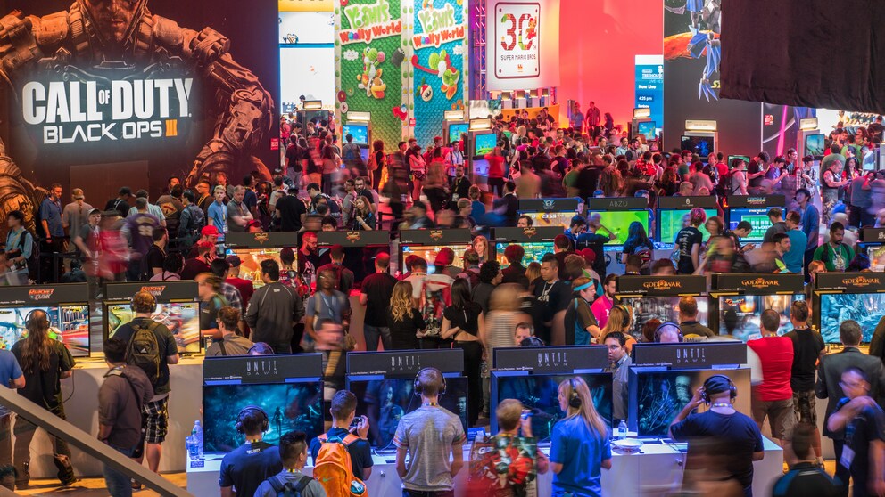 Volle Hallen mit neuen Games. So sah die E3 früher aus.